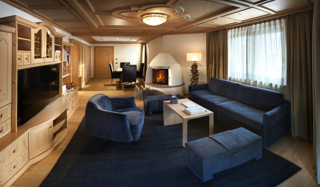 Wellness Garden Suite Wohnzimmer