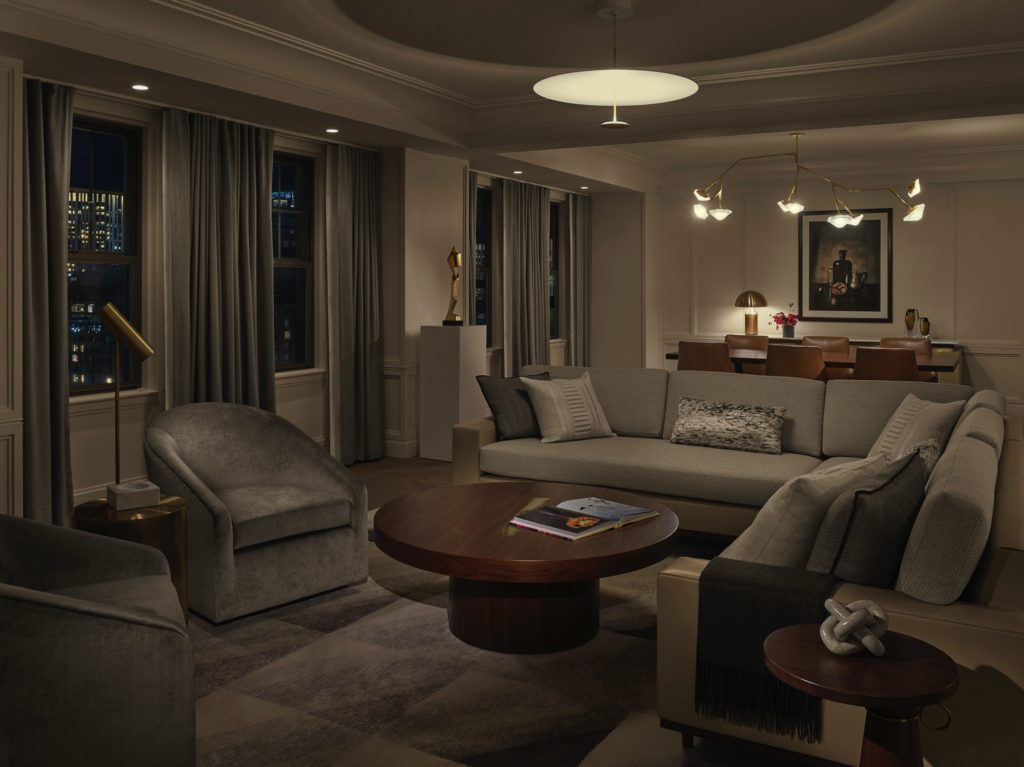 The Mansion Wohnzimmer mit Essbereich