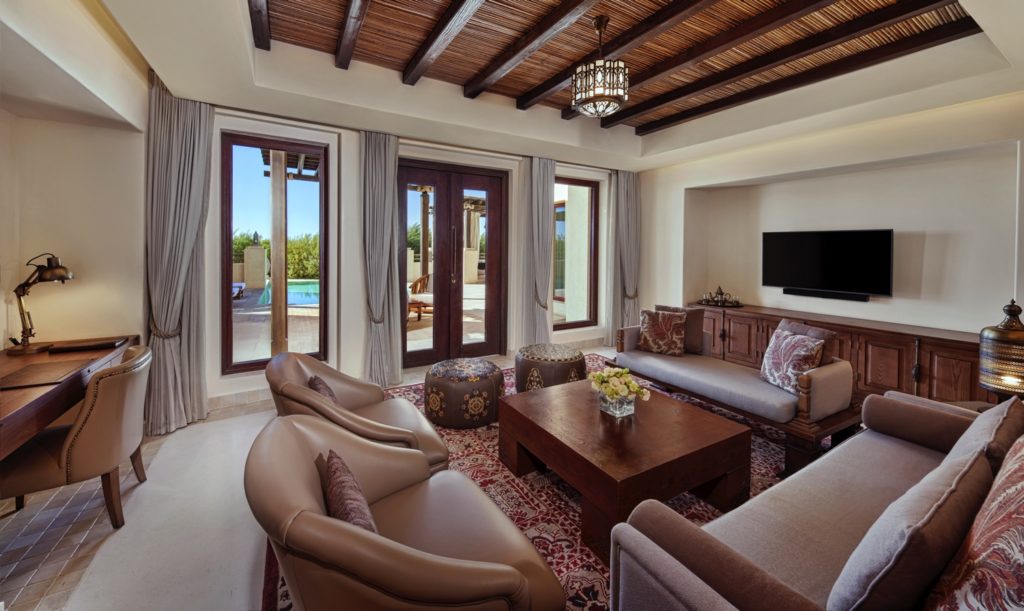 The Royal Villa Wohnzimmer