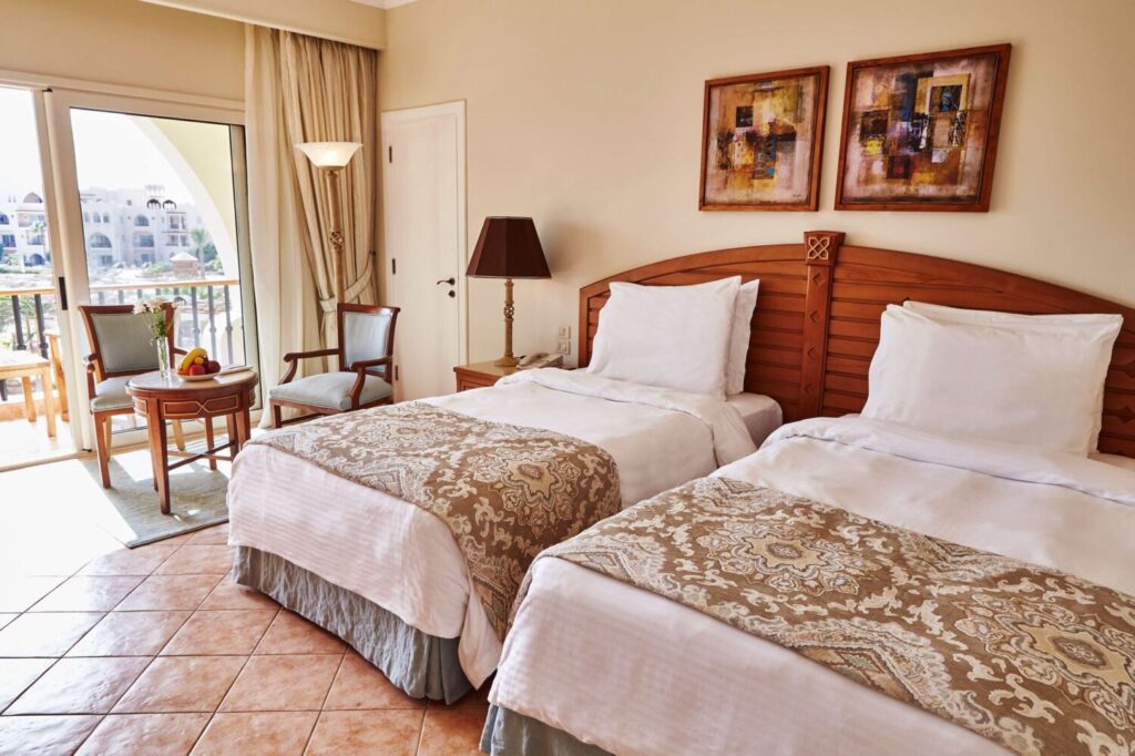 Resort View Room Schlafbereich