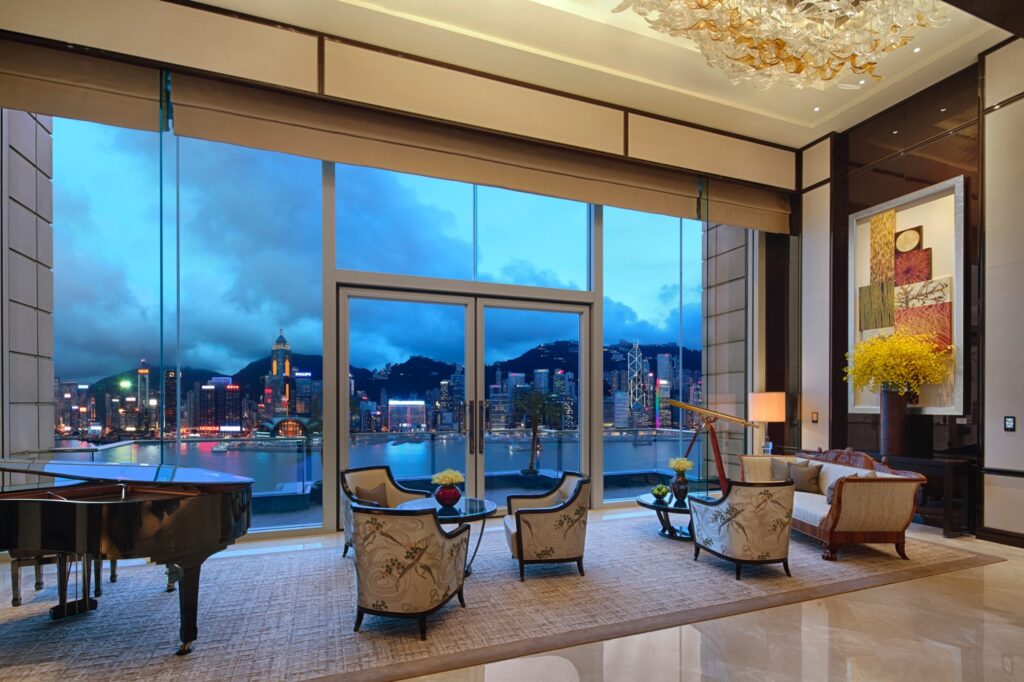 The Peninsula Suite Wohnzimmer