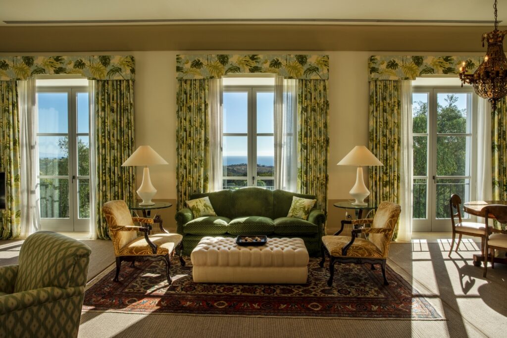 Cortesin Suite Wohnbereich