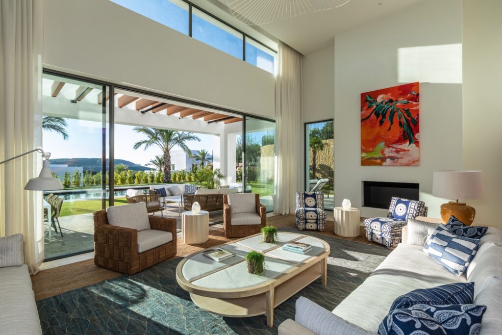 Private House, Green 10 Wohnzimmer