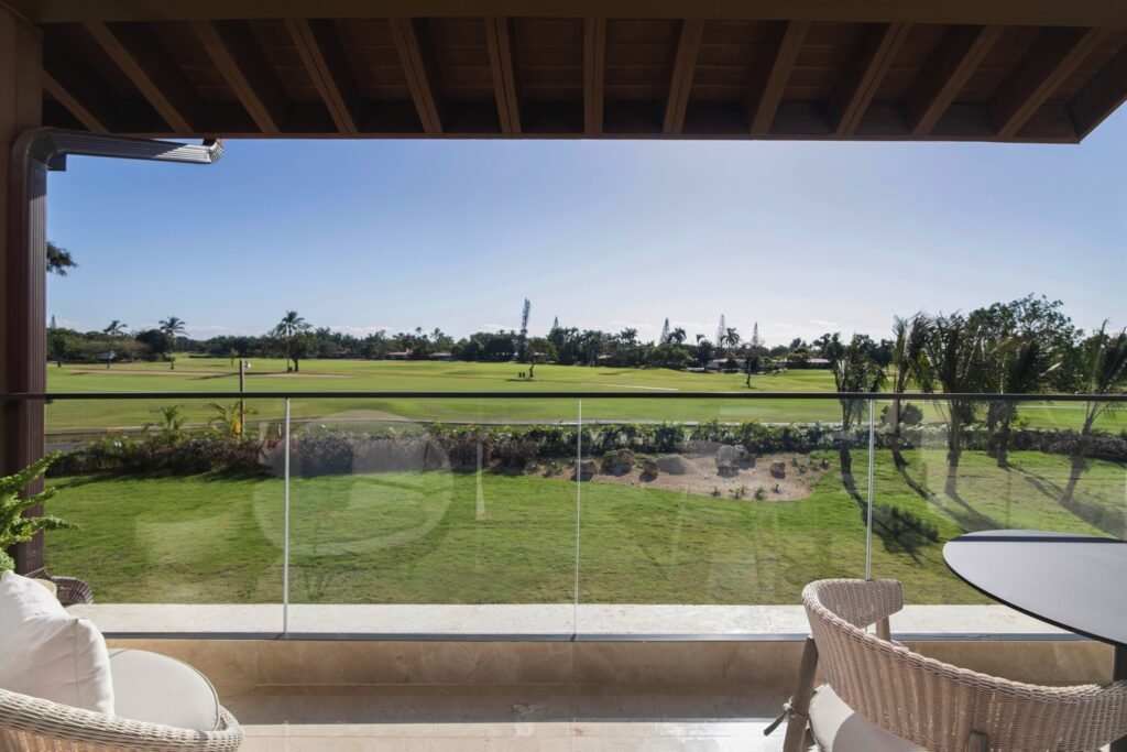 Premier Jr. Suite Blick vom Balkon