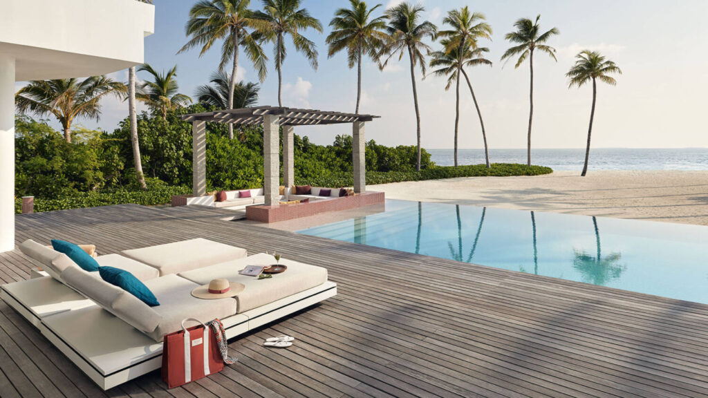 Three Bedroom Olhahali Water Retreat mit Pool Terrasse und Pool