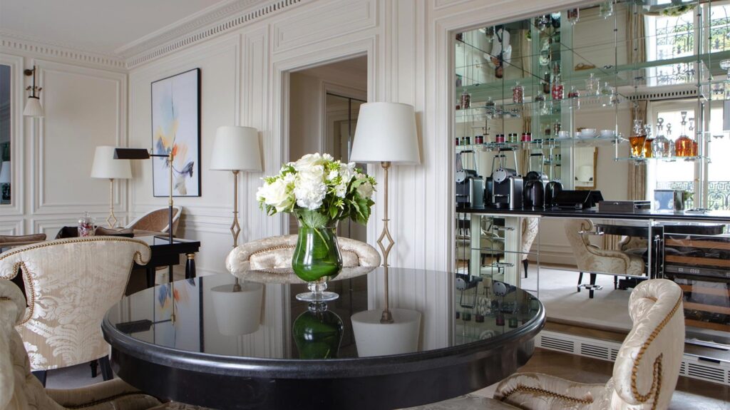 Eiffel Suite Wohnzimmer