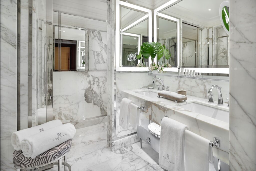 Junior Suite Garden Badezimmer