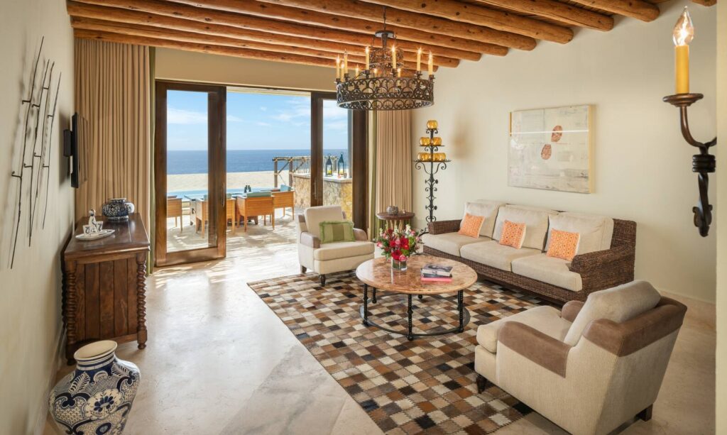 Pedregal Beachfront Suite Two Bedroom Wohnzimmer