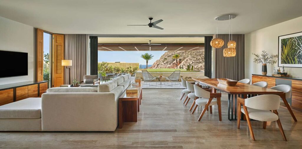 Marea Two Bedroom Suite with Private Pool Wohnzimmer