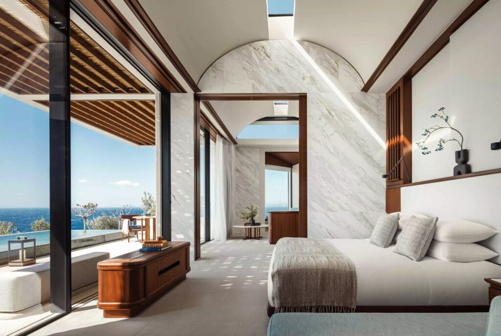 Cliff Villa mit Meerblick