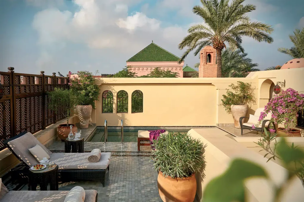 Privilege Riad Terrasse mit Pool