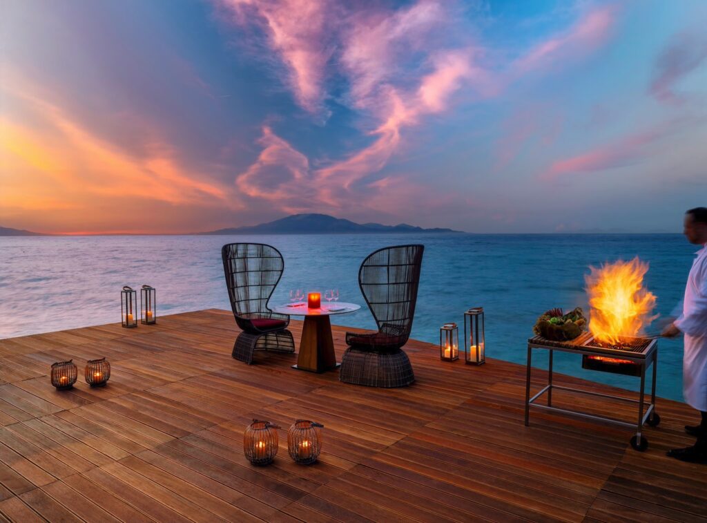 Grand Residence BBQ auf der Terrasse